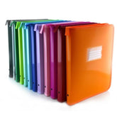 CARPETA Fº PP ZIPPER CREMALLERA COLOR LINE COLORES SURTIDOS | 1 UNIDADES | (FRAGA)